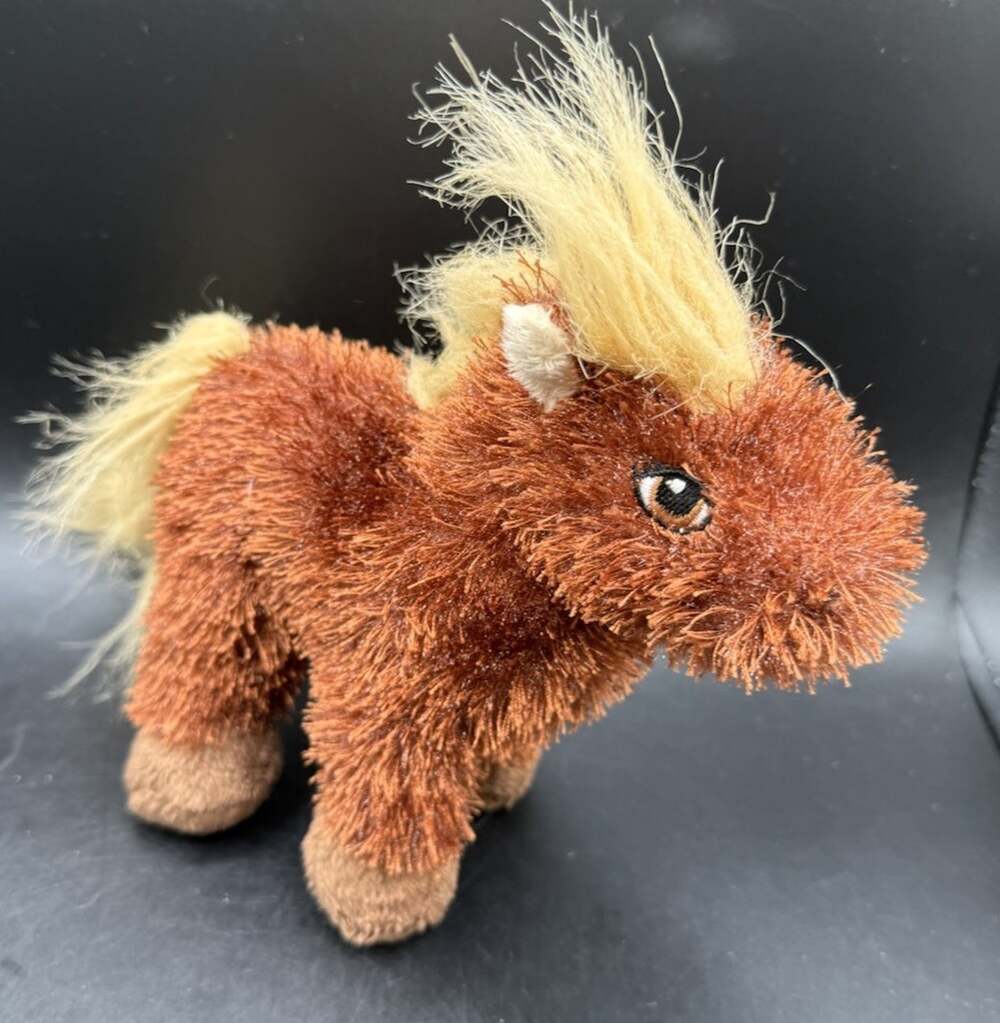 Webkinz Lil Kinz Horse Plush Stuffed Animal Ganz No Code Clean! Super Cute!